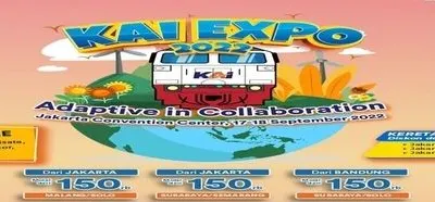 KAI EXPO akan digelar kembali tahun ini, menawarkan puluhan ribu tiket promo @kai121_
