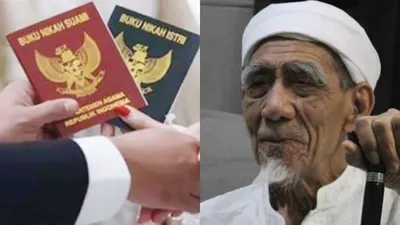 mbah moen menikah