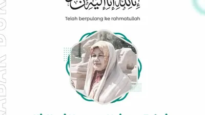 Heny Maryam, istri Mbah Moen yang meninggal dunia pada Kamis, 1 September 2022.