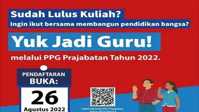 PPG Prajabatan 2022 dibuka kembali