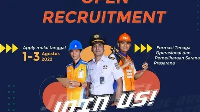 KAI Buka Lowongan Kerja untuk Lulusan SMA, D3, dan S1 Agustus 2022. Cek Formasi dan Persyaratannya!