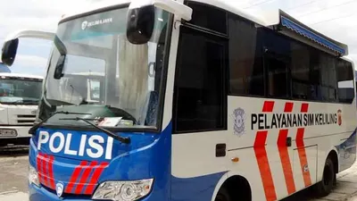 Informasi Jadwal dan Lokasi Pelayanan SIM Keliling di DKI Jakarta, Kamis 14 April 2022.
