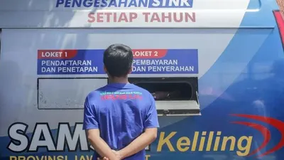 Ilustrasi Samsat Keliling untuk Jakarta dan sekitarnya pada hari ini.