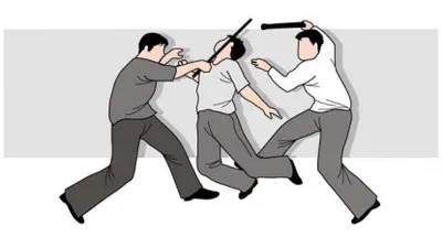 Ilustrasi pengeroyokan.