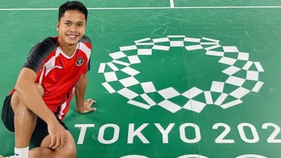 Olimpiade Tokyo 2020 : Melaju ke Perempat Final, Anthony Sinisuka Ginting Ditunggu Wakil Denmark / dok. badmintonindonesia.org