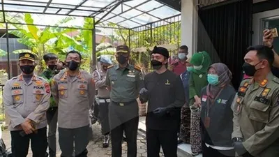 Forkopimda Kota Bogor saat menyambangi Perumahan Griya Melati Bubulak, Bogor Barat, Kota Bogor / Yogi Faisal