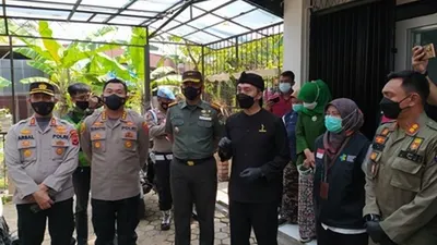 Forkopimda Kota Bogor saat menyambangi Perumahan Griya Melati Bubulak, Bogor Barat, Kota Bogor / Yogi Faisal