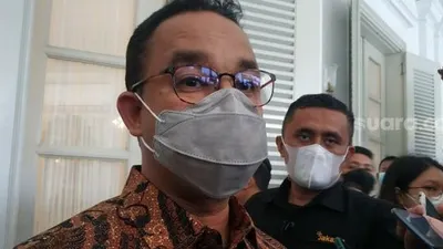 Gubernur DKI Jakarta Anies Baswedan. (Suara.com/Fakhri Fuadi)