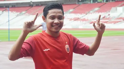 Pemain tengah Persija Jakarta, Evan Dimas Darmono (dok)
