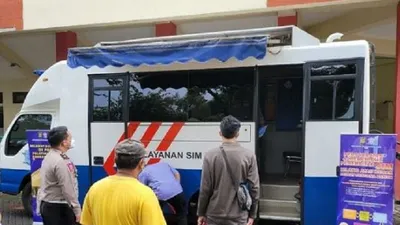 Ilustrasi SIM keliling