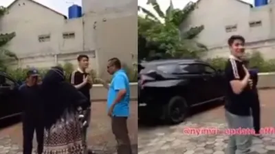 Rizky Billar cekcok dengan tetangga karena ia kedapatan ngebut di komplek. 
