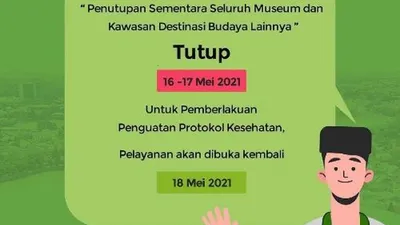 Cegah Klaster Baru, Museum dan Destinasi Budaya di Jakarta Ditutup (Istimewa)
