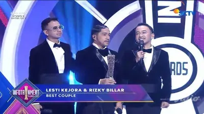Lesti Kejora dan Rizky Billar Raih Penghargaan Best Couple Infotainment Awards 2022 Di Tengah Isu KDRT / Twitter SCTV