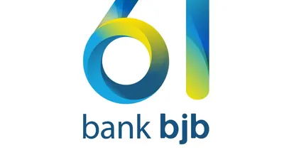 Logo 61 tahun bank bjb.