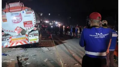 Identitas 10 Korban Meninggal Dunia  dalam Kecelakaan Maut Truk Pertamina di Cibubur