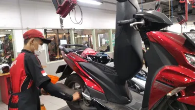 Konsumen Wajib Tahu, Standar Pelayanan Bengkel Resmi Yamaha. (dok. Yamaha)