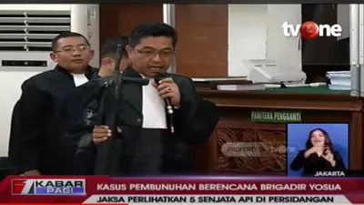 JPU Perlihatkan Bukti Senpi di Persidangan Kasus Pembunuhan Brigadir J, Apa Saja?