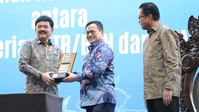 Dalam Rangka Percepatan Program Pendaftaran Tanah, PNM Bersinergi Bersama Kementerian ATR/BPN 