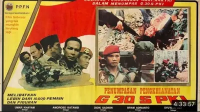 Sangat mudah, Film G30S PKI ini dapat diakses melalui YouTube (Sumber: YouTube/Hendra Ahya).