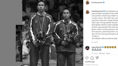 Markis Kido Meninggal Dunia, Hendra Setiawan: Berduka Cita yang Sangat Mendalam