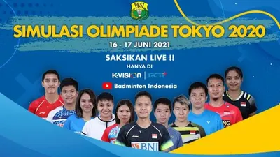 Jadwal Pertandingan dan Siaran Lansung  Simulasi Olimpiade Tokyo 2020 (PBSI)