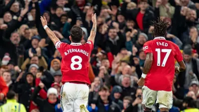 Kemenangan Manchester United atas Tottenham Hotspur lewat cetakan gol Fred dan Bruno Fernandes.  