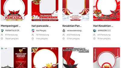 Twibbon Hari Kesaktian Pancasila 2022.