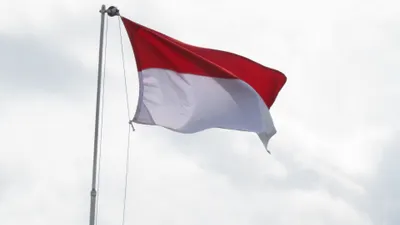 Ilustrasi susunan upacara 17 Agustus dengan protokol kesehatan versi Kemendikbud di Hari Kemerdekaan.