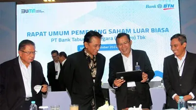 RUPSLB Bank BTN Menyetujui Penerbitan Saham Baru Melalui HMETD