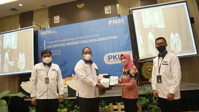 PT PNM melakukan kick-off program pengembangan kapasitas usaha (PKU) 