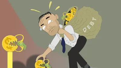 ilustrasi utang