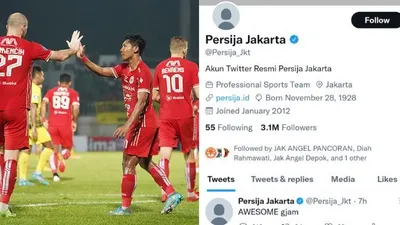 Twitter Persija Kena Hack hingga Posting Spam, Ulah Bjorka?