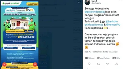 Lagi Viral nih! Senangnya Babang Gojek Punya Rumah Berkat KPR BTN