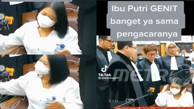 Putri Candrawathi Ketahuan Genit  di Persidangan,  Publik Makin Ragu Siapa yang Sebenarnya Dilecehkan?