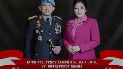 Pertama Kali Bertemu, Inilah Momen Ferdy Sambo Peluk Putri Candrawathi Saat Rekonstruksi Pembunuhan Brigadir J