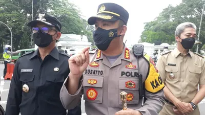 Kapolresta Bogor Kota Kombes Pol Susatyo Purnomo Condro. 