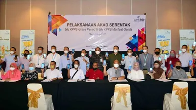 Calon Pensiunan PNS Wilayah Jakarta Dibekali dengan Ilmu Kewirausahaan Oleh bank bjb