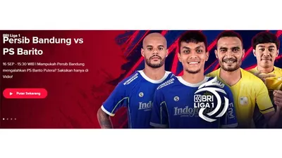 Link Live Streaming Bola Persib Bandung vs Barito Putera BRI Liga 1
