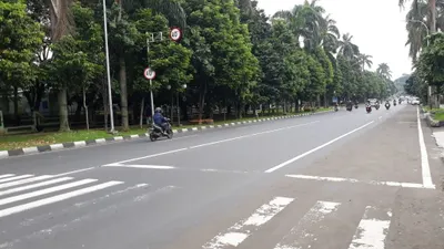 Aktivis Sebut Pembangunan Pedestrian dan Jalur Sepeda di Jalan Jendral Sudirman Proyek Gila