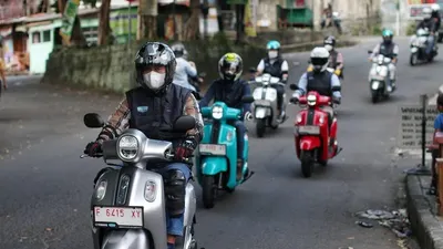 Yamaha mengajak awak media, blogger, dan komunitas 125 cc Yamaha untuk menguji performa Yamaha Fazzio Hybrid &ndash; Connected melalui aktivitas Fazzio Ride pada tanggal 3 &ndash; 4 Februari 2022 di kota Bogor. (dok. Yamaha)