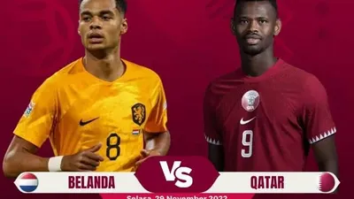 Nonton Siaran Langsung Belanda vs Qatar Piala Dunia 2022 Malam Ini Kick Off Pukul 22.00 WIB, Tonton di Sini!