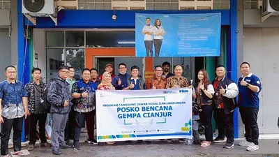 PNM Berikan Bantuan untuk Korban Bencana Gempa Bumi di Cianjur