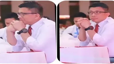 Beredar video penampilan Ferdy Sambo yang terlihat ganteng, bersih dan berwibawa sebelum terjadi pembunuhan Brigadir J / instagram @rumpi_gosip