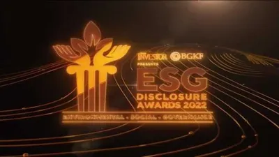 bank bjb kembali raih penghargaan pada acara pengumuman ESG Disclosure Awards 2022 pada Rabu, 26 Oktober 2022 (istimewa)