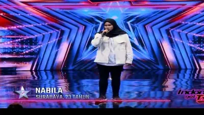 Nabila, penyanyi yang suaranya mirip laki-lak dan viral di TikTok ikuti Indonesia's Got Talents  /tangkap layar TikTok