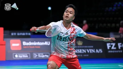 Jadwal Pertandingan Anthony Ginting vs Kodai Naraoka Hari Ini Babak 16 Besar BWF Hylo Open 2022