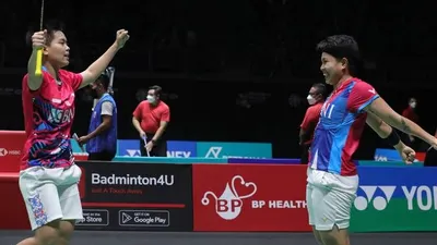 Apriyani/Fadia Lolos ke Perempat Final Denmark Open 2022 Setelah Sang Lawan Dibekap Cedera
