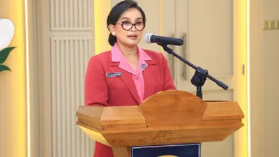 Juliati Sapta Dewi Magdalena, istri Kapolri Listyo Sigit Prabowo.
