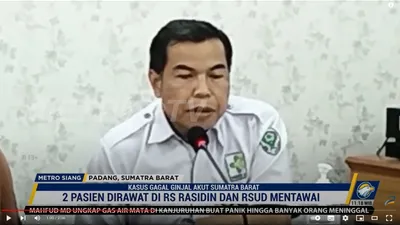 12 Anak Pasien Gagal Ginjal RSUP M Djamil Padang Meninggal Dunia, Tertinggi Dibanding Daerah Lain
