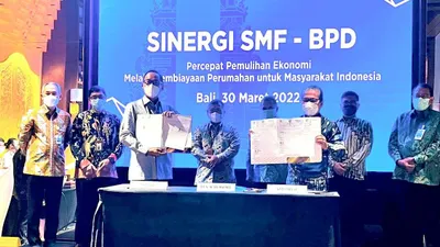 Acara penandatangan kerjasama pada Rabu 30 Maret 2022 di Bali.